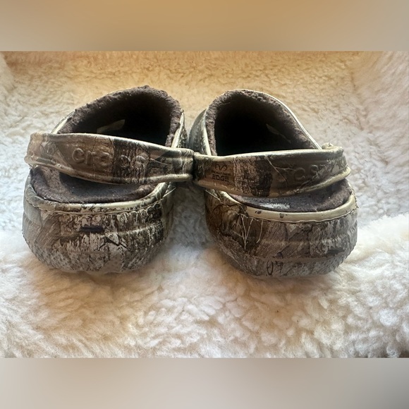 REALTREE Camo CROCS Size Mens 7 Womens 9 Unisex Adults Lined - Picture 4 of 9